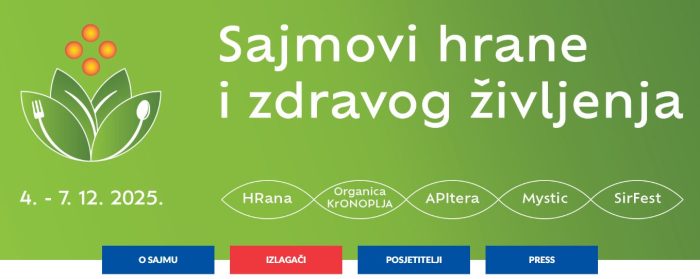 Sajmovi hrane i zdravog življenja 2025